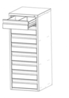 Шкаф картотечный F8