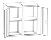 Шкафы архивные и бухгалтерские ШМА